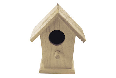 Image of Rayher Holz Vogelhaus FSC | 12 × 7.5 × 13 cm