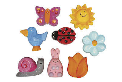 Image of Rayher Giessform Frühlingsmotive | 23 × 18 cm | 8 Motive