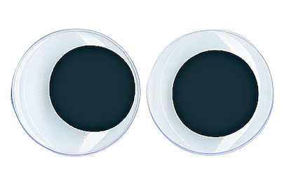 Image of Rayher Plastik-Wackelaugen zum Kleben | 10 Stück