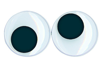 Image of Rayher Plastik-Wackelaugen zum Kleben | 30 mm | 10 Stück