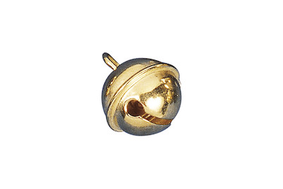Image of Rayher Deko-Metallglöckchen Kugelförmig | ⌀ 19 mm | 10 Stück