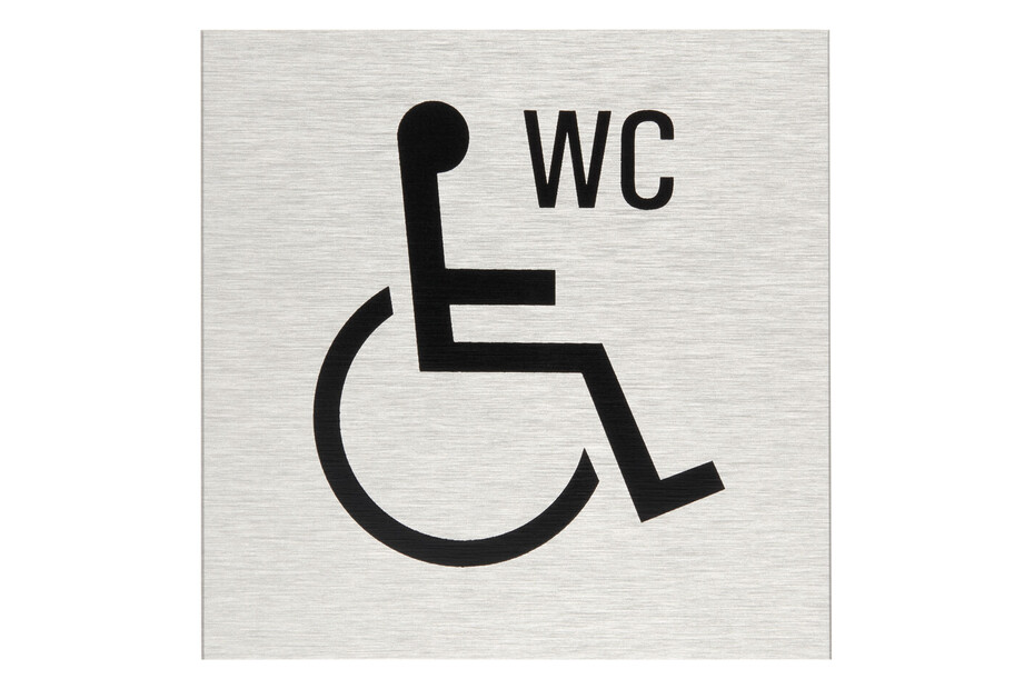 Cartello WC Disabili | 8 x 8 cm acquistare da Cartello WC Disabili | 8 x 8 cm acquistare da