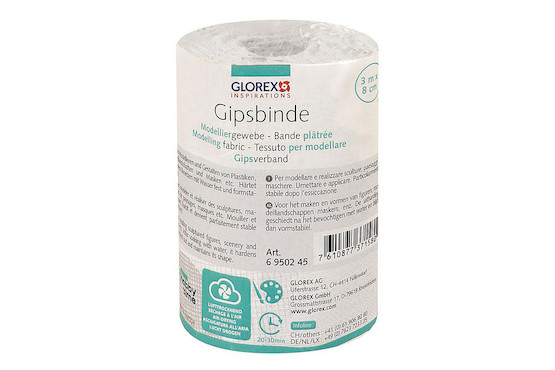 Glorex Gipsbinde Modelliergewebe