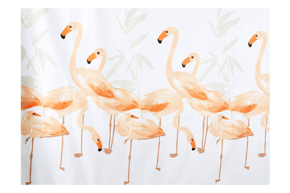 Tenda da doccia con fenicotteri rosa cigno, decorazione per il bagno Tenda da doccia con fenicotteri rosa cigno, decorazione per il bagno