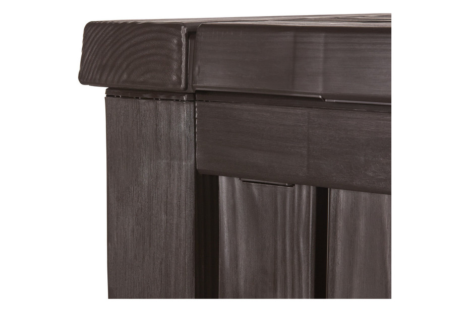 KETER Baule Da Cantiere 15G Nero - Robustissimo, Impermeabile E Con Ruote! - Foto 7