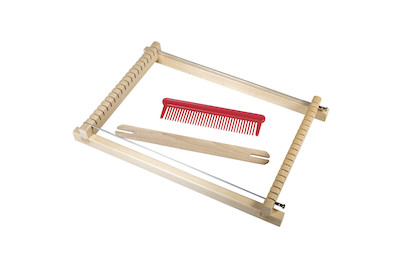 Image of Rayher Kinder-Webrahmen aus Holz | 18.5 × 29 cm | Webbreite 16.5 cm