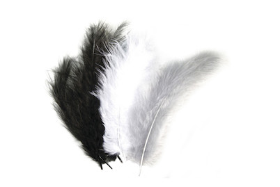 Image of Rayher Flauschfeder-Mischung | 10-15 cm | 15 Stück