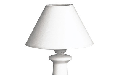 Image of Rayher Lampenschirm Rund Weiss | ⌀ 20 × 13 cm