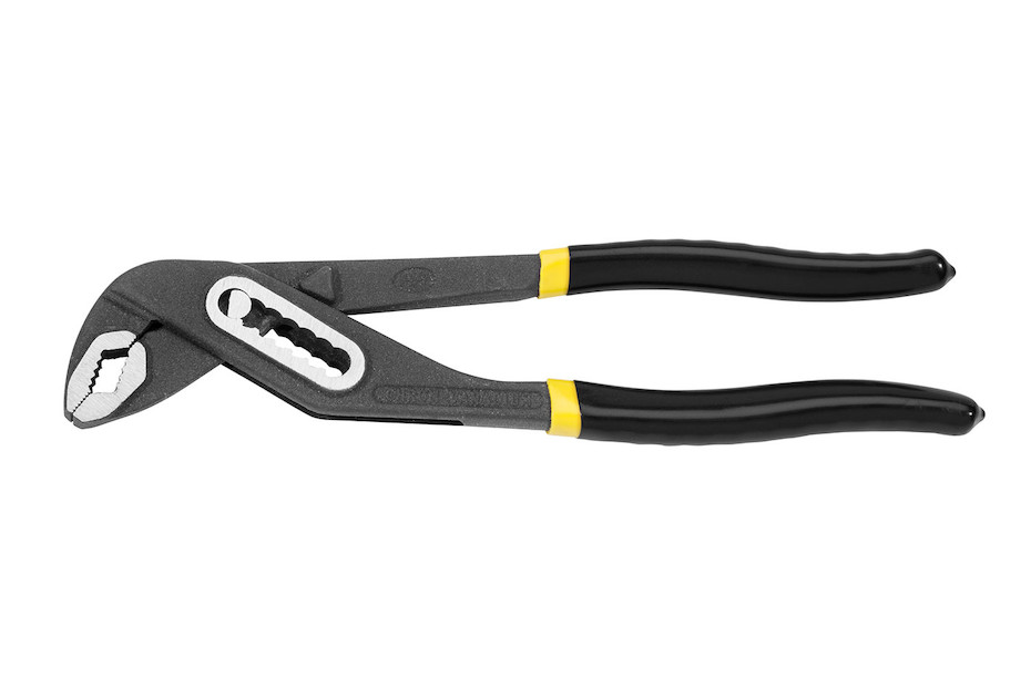 NWS Wasserpumpenzange Maxi MX1 180 Mm Mit Gürteltasche – Robuste Rot-Schwarz-Zange Für Profis