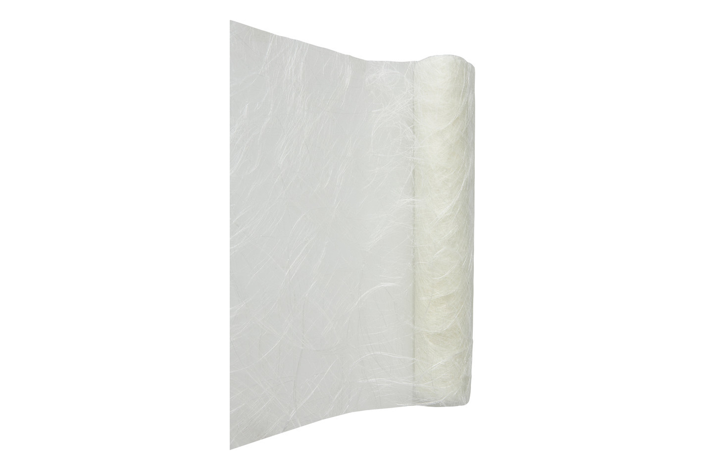 Glorex Rotolo di tessuto non tessuto Sizoweb Bianco | 30 cm × 5 m
