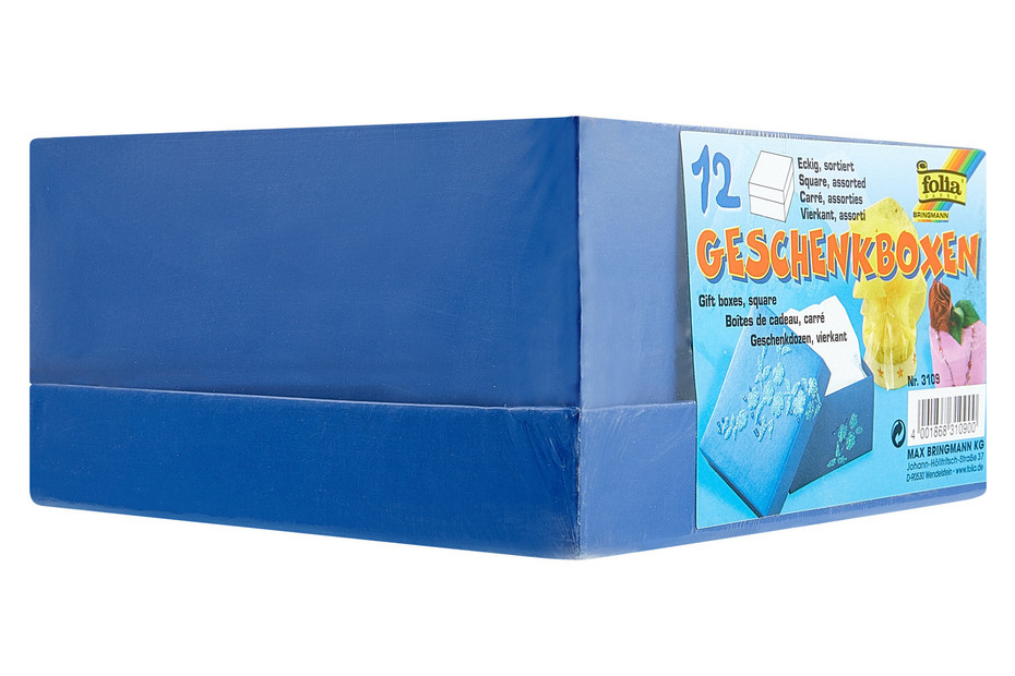 FOLIA Geschenkboxen Eckig