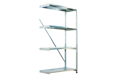 Image of Megobully Anbauregal ohne Tablare | 228 cm