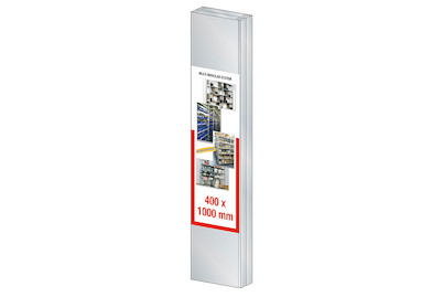 Image of Megobully Profi-Steckregal | 100 × 40 cm | 2 Tablare
