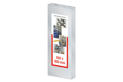 Image of Megobully Profi-Steckregal | 80 × 50 cm | 2 Tablare