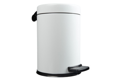 Hailo Pattumiera a pedale per cosmetici Bianco | 27 × 18 × 18 cm | 4 l