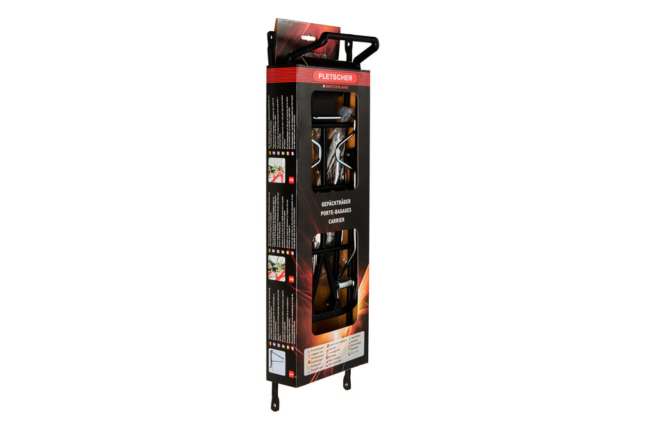 Pletscher Athlete Easyfix Porte-bagages pour vélo 26 et 28 pouces Pletscher Athlete Easyfix Porte-bagages pour vélo 26 et 28 pouces