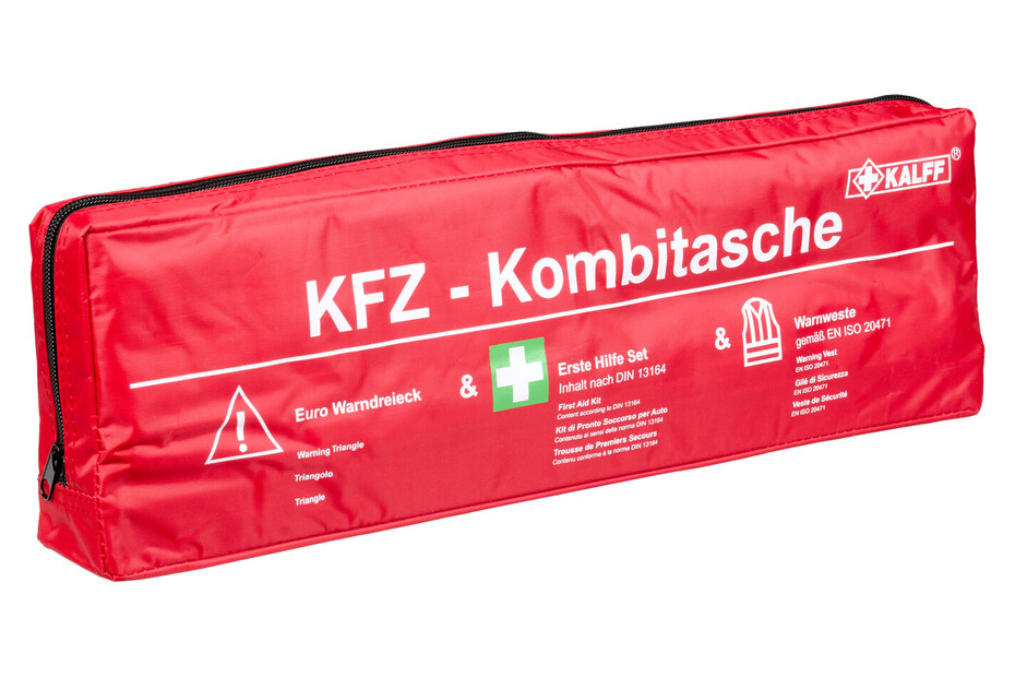 Kit Primo Soccorso ECOCAR 45pezzi - Norma DIN 13164:2022 Per Auto E Aziende - Foto 3