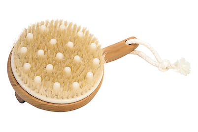 Croll & Denecke Spazzola da bagno con nodi massaggiatori Lotus | 20 cm