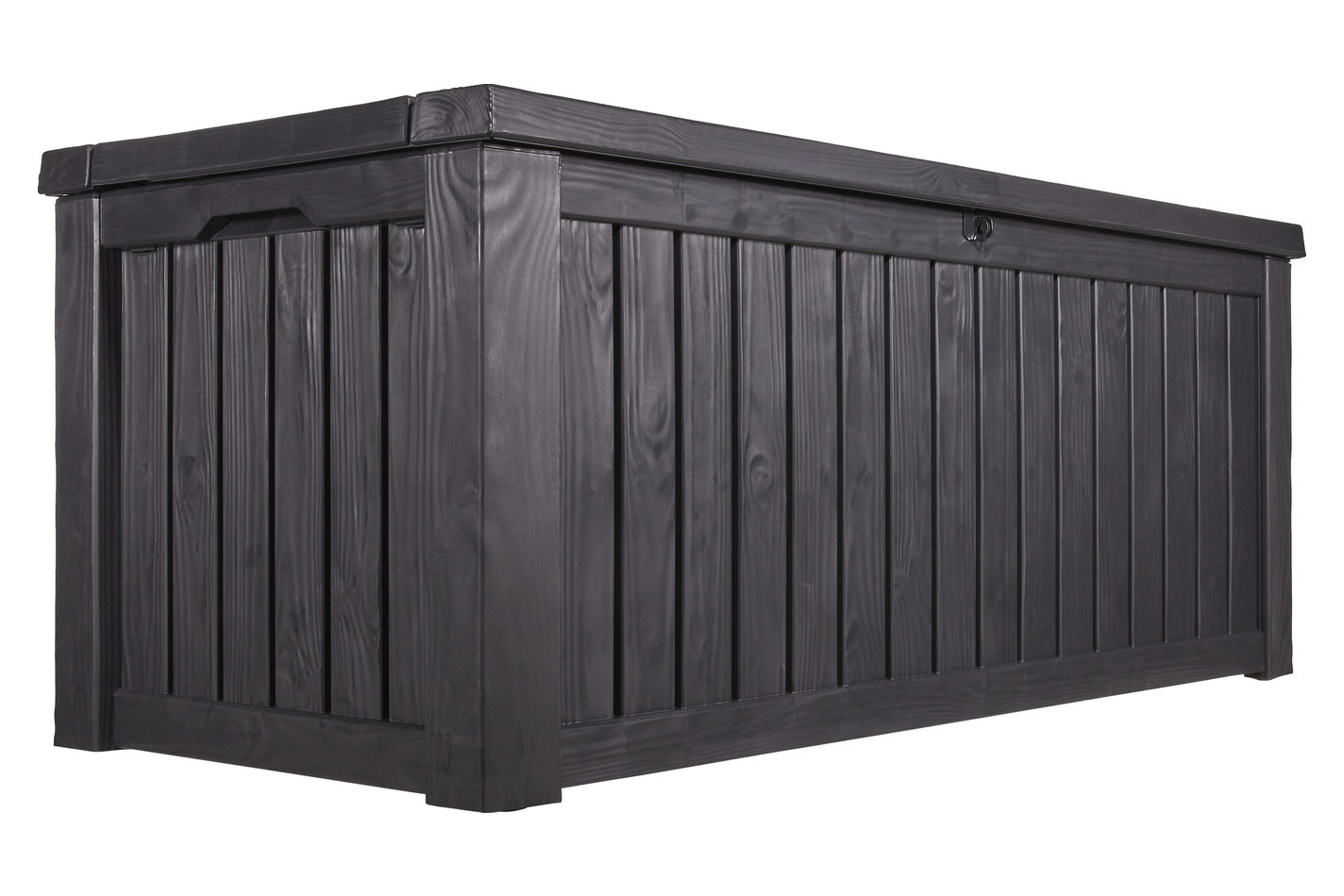Keter Cassetta di conservazione Rockwood Antracite | 64.4 × 155 × 72.4 cm | 570 l