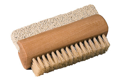Croll & Denecke Spazzola per unghie con pietra pomice naturale