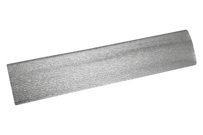 Rayher Crepe per lavori manuali Argento | 2.5 × 0.5 m | 60 g/m²