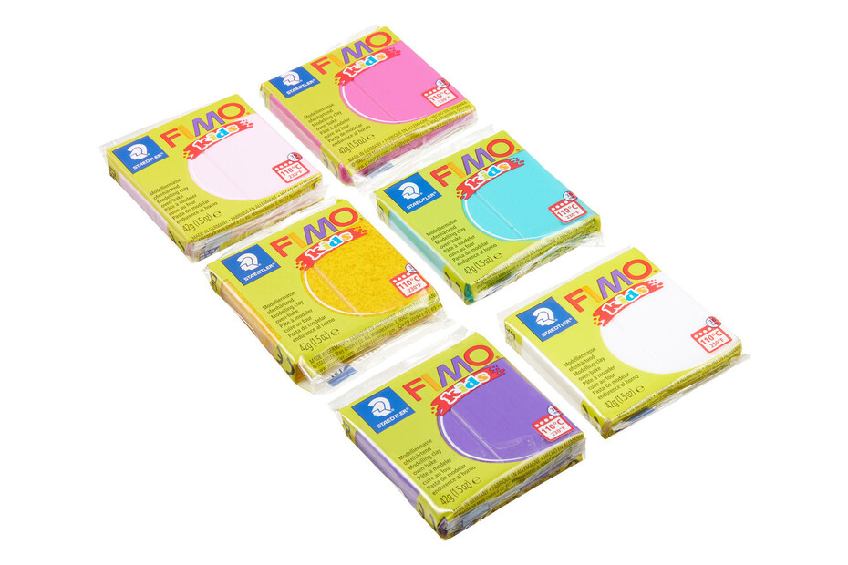 STAEDTLER Fimo Kids Form&play Happy Bees | Pâte à Modeler Durcissante Au Four | Kit Créatif Abeilles