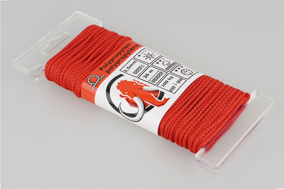 Corda In Cotone 6Mm - Lunghezza 50 Metri Intrecciata Corda In Cotone 6Mm - Lunghezza 50 Metri Intrecciata