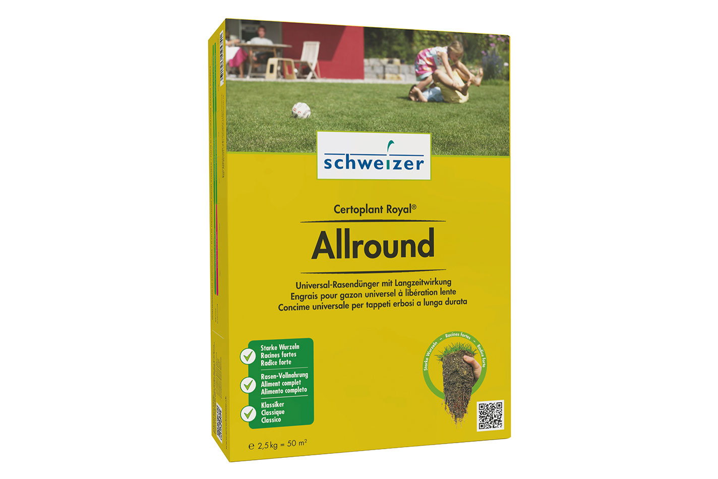 Schweizer Certoplant Royal Concime universale per prato | 5 kg