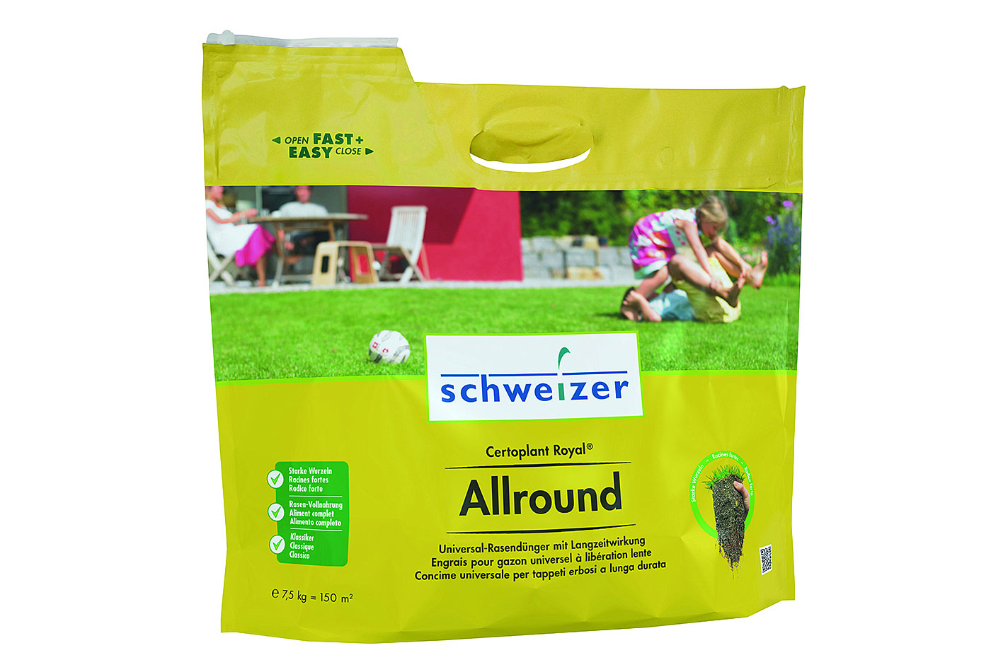 Schweizer Certoplant Royal Concime Universale per Prato | 7,5 kg