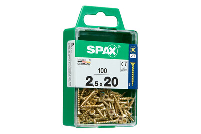 Viti Universali Spax 4.0x55mm - Confezione Da 500 Pz - Testa Svasata - Per Legno E Metallo - Zincate A2J - Foto 6