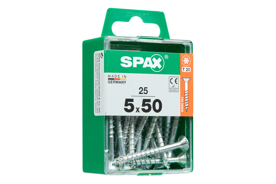 Spax R0043 Spax TRX Senkkopf Universalschraube | 5 × 50 mm | 25 Stück kaufen bei JUMBO