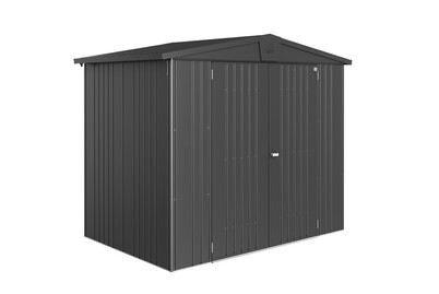 Biohort Capanno per attrezzi Europa 3 Porte doppie Grigio Scuro