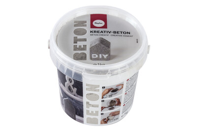 Image of Rayher Kreativ-Beton Grau | 1 kg