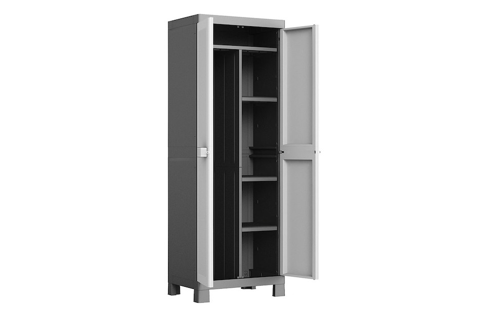 Oecoplan Kunststoffschrank Utility Anthrazit