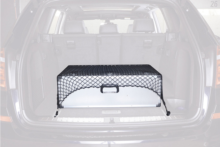 Filet Coffre Voiture HOVIN 60x80cm - Filet Extensible Bagages Avec Crochets - Organisation Auto
