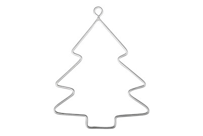 Image of Rayher Draht-Baum | 6 × 7.5 cm | 3 Stück