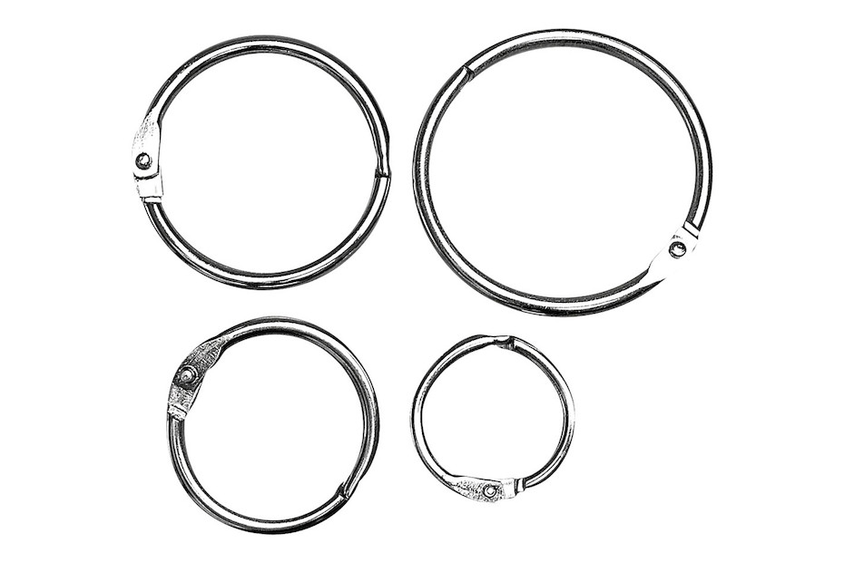 2 anneaux en métal argenté 20 cm - Rayher - Argent - - 6.90 2 anneaux en métal argenté 20 cm - Rayher - Argent - - 6.90