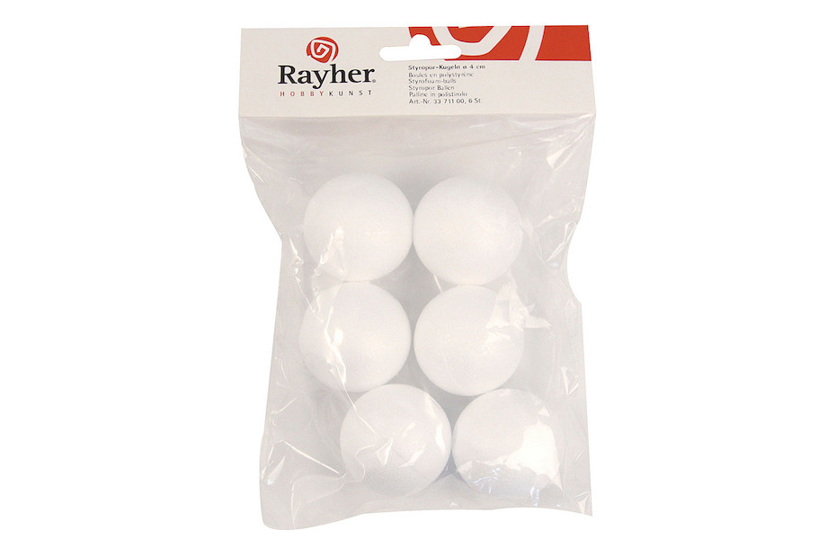 Palline Di Polistirolo 3 Cm - Confezione Da 8 Pezzi, Per Decorazioni E Fai Da Te - Foto 4