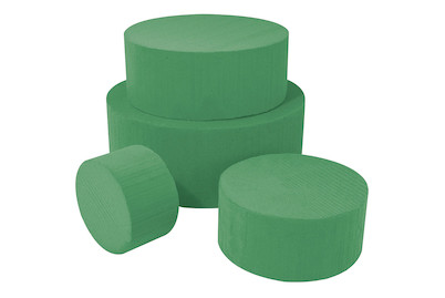 Image of Rayher Nasssteckscheibe Grau | ⌀ 20 × 8 cm