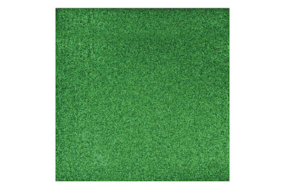 Rayher Carta per Scrapbooking Glitter Verde Sempreverde | 30.5 × 30.5 cm | 200 g/m²