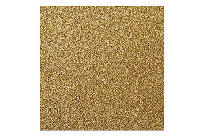 Rayher Carta per Scrapbooking Glitter Oro | 30.5 × 30.5 cm | 200 g/m²