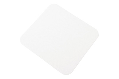 Rayher Sous-verres à bière Carrés Non imprimés | 9.3 × 9.3 cm | 10 Pièces