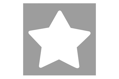 Image of Motivstanzer: Stern, 3,81cm ø, (1 1/2 ), SB-Blister 1Stück