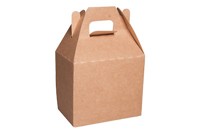 Image of Rayher Geschenkbox mit Griff | 7.1 × 4.3 × 4.2 cm | 4 Stück