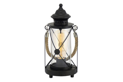 Eglo Tischlampe Bradford Schwarz | ⌀ 14 × 33 cm Eglo Tischlampe Bradford Schwarz | ⌀ 14 × 33 cm