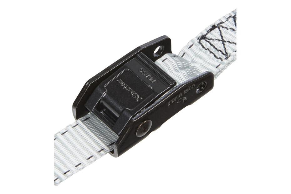 6 Cinghie Di Fissaggio Resistenti Fino A 250 Kg; Larghezza 25 Mm, 1 Pezzo Da 3 M, 4 M, 5 M E 6 M In Nero, Blu, Rosso, Giallo Fluo, Verde Oliva - Foto 6