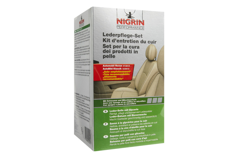 Nigrin Set Lavaggio Auto 6 Pezzi - Spugne E Panni Per Interni Ed Esterni - Foto 11