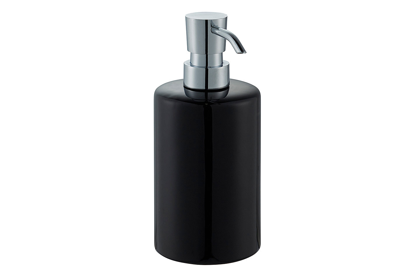 Diaqua Dispenser per sapone Mix & Match Nero | 17 × 7.5 × 7.5 cm