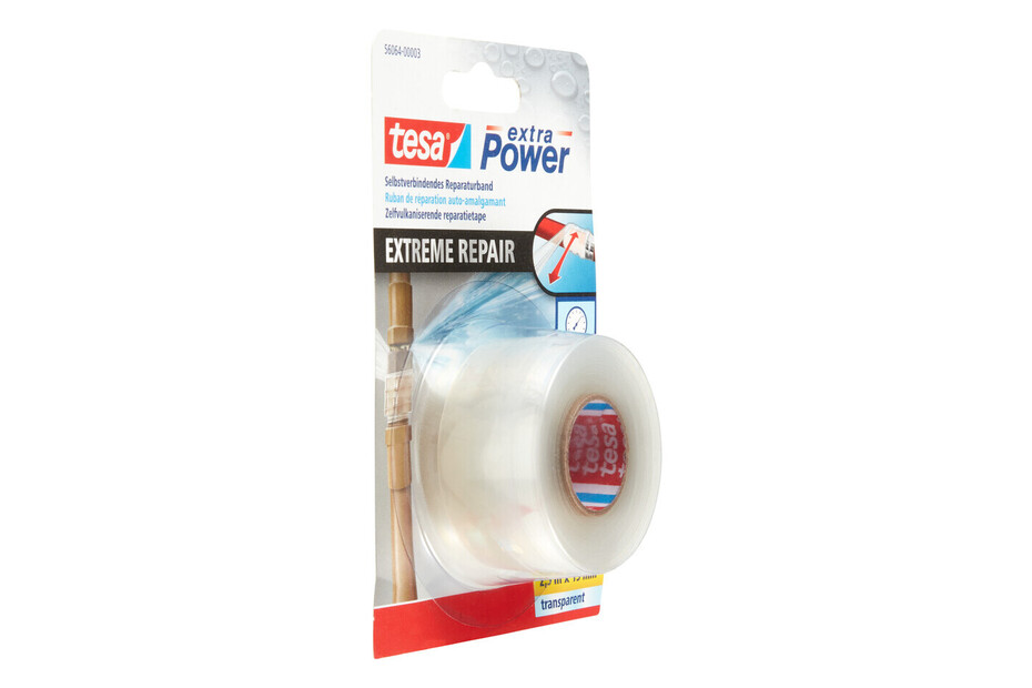 Tesa EXTREME REPAIR 56064-00003-00 Nastro Per Riparazioni Tesa Extra Power Trasparente L X L 2 5 M X 19 Mm 1 Pz 1377217 - Foto 5