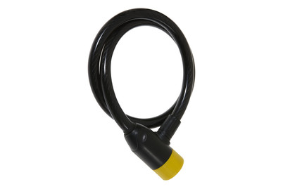 Burg-Wächter Lucchetto a cavo per biciclette con luce | 65 cm